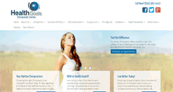 Desktop Screenshot of healthgoals.com