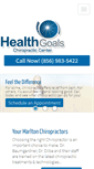 Mobile Screenshot of healthgoals.com